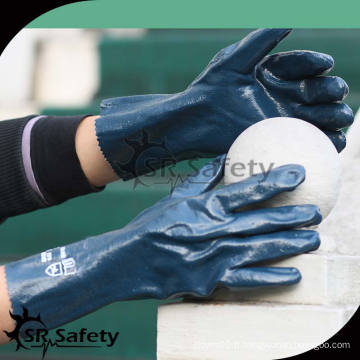 SRSAFETY 2014 nitrile chemical protective glove selection